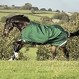 95€ Horseware Rambo Original Turnout Lite 100g - Green/Red