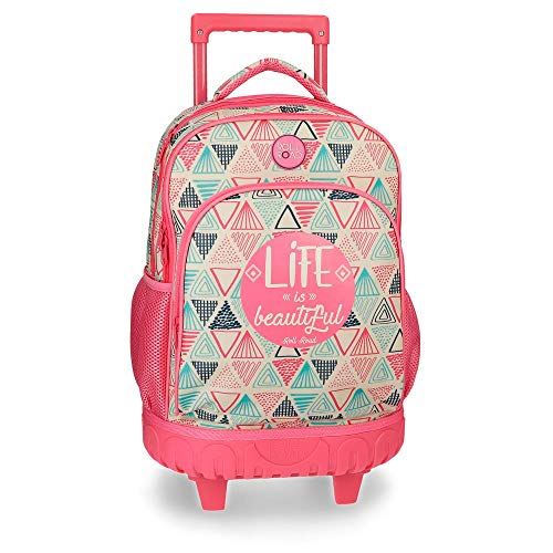 Roll Road Life Cartable 43 centimeters 28.9 Multicolore (Multicolor)