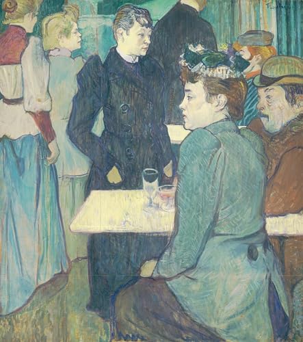 Toile Toulouse-Lautrec Moulin de la Galette 60x90cm pour habiller un grand mur blanc vide