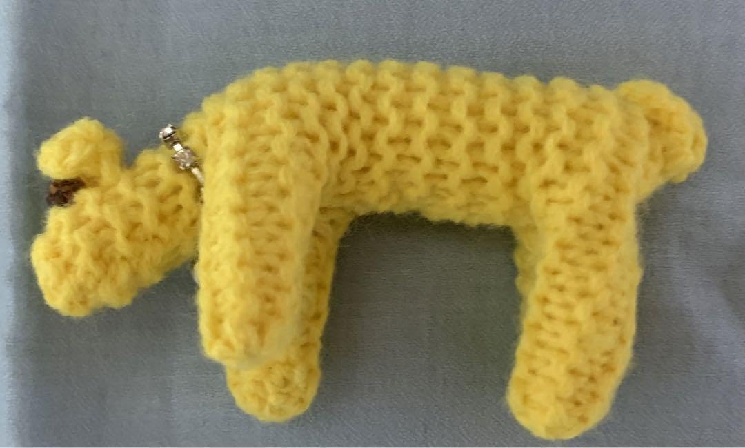 sally scott cute dog crochet