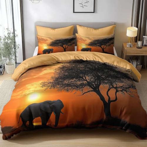 Housse de couette 220x240 en microfibre brossée douce impression 3D