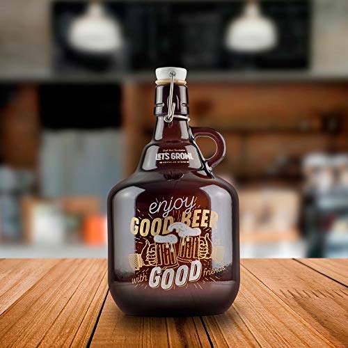 Growler Vidro 2L - Enjoy