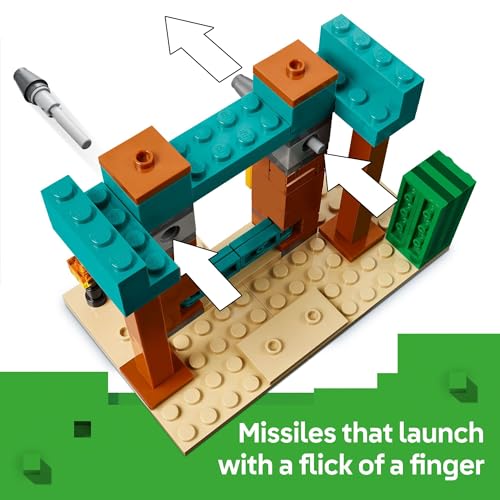 LEGO Minecraft Illager Patrol Playset for Kids Ages 7+ - 4 Figures for Pretend Play