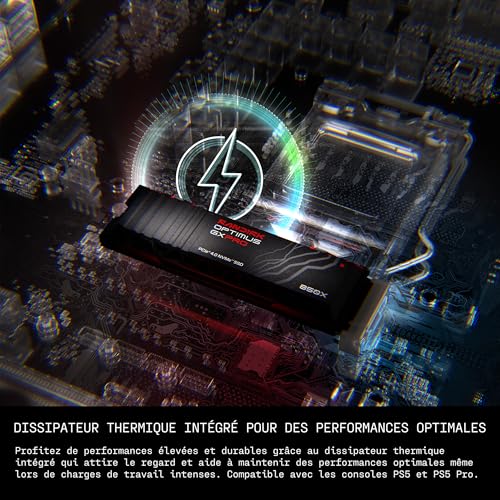 Disco Duro SanDisk Optimus GX PRO 2TB .2 NVMe 7300MB/ Heatsink - vue 7