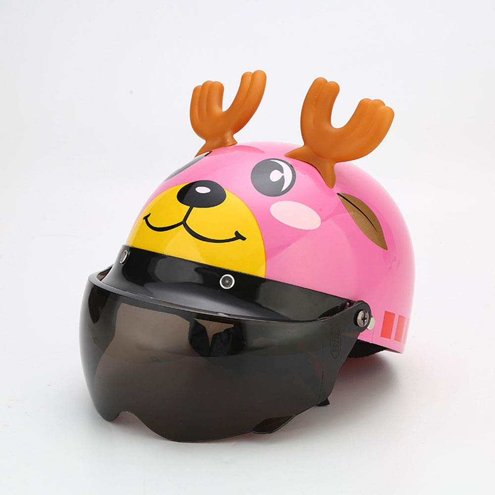 Casco infantil anticaídas para bicicleta de equilibrio con dibujos animados divertidos 6