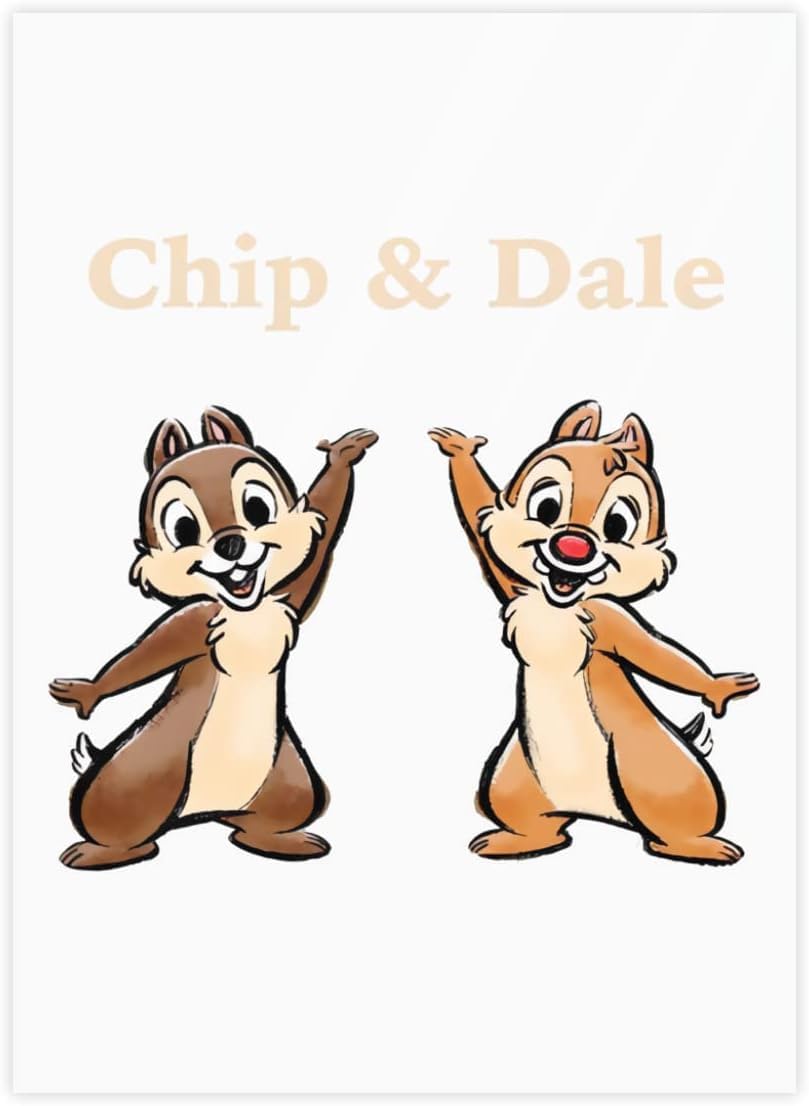 Amazon | チップとデール ステッカーセット ステッカー クリスタル