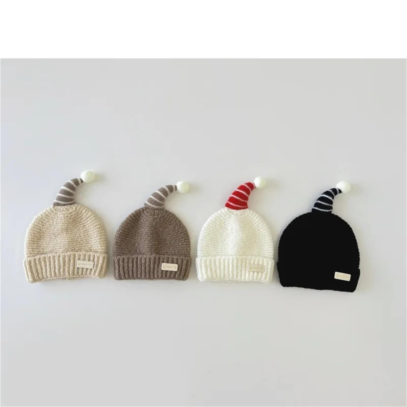 Baby Knitted Hat w/Super Ear Protection, Warm Outdoor Sports Cap for Boys & Girls, Autumn Winter Novelty Beanie 3M-2Y(Hat 7)