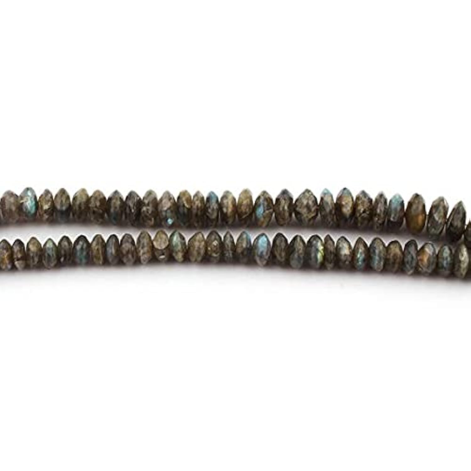 Labradorite facettée perles rondelles de 9mm pour créer vos bracelets bohème chic