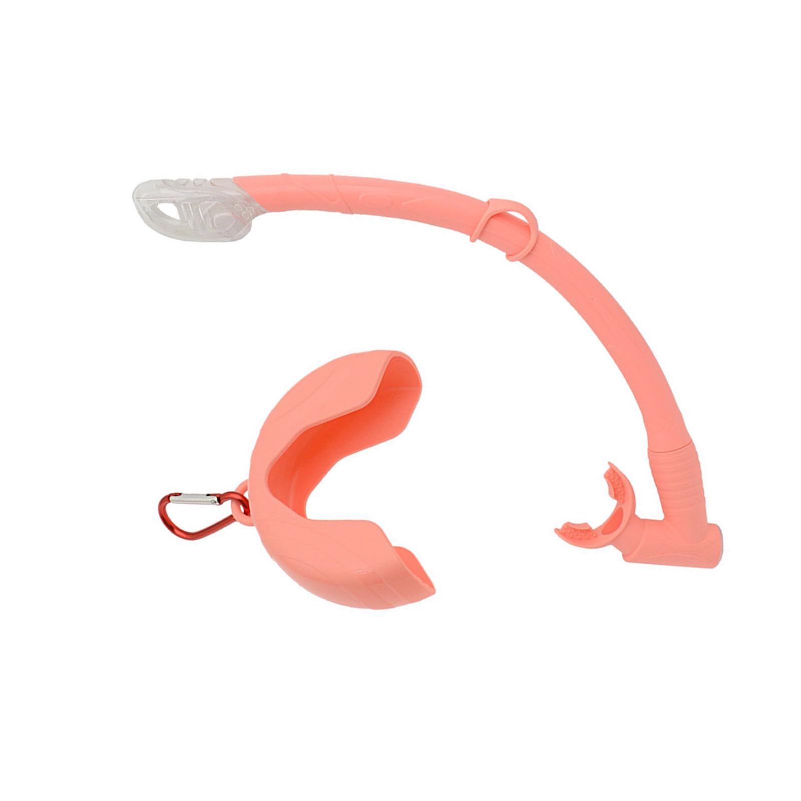 Tsophreniq Rolls Up Silicone Snorkels Swimming Snorkels with Hanging Buckles for Scubas Diving, Spearfishing, Freediving, Snorkeling Freediving and Snorkeling