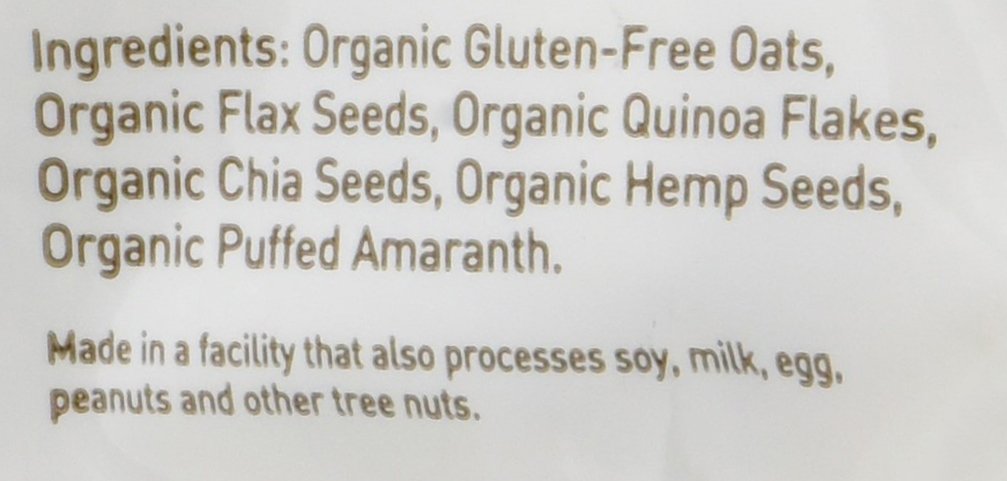 Purely Elizabeth Superfood Oats - Gluten-Free Oats & Non-GMO Project Verified | 100% Vegan & Packed with Protein & Fiber | Original - 10oz (Pack of 4) image 2