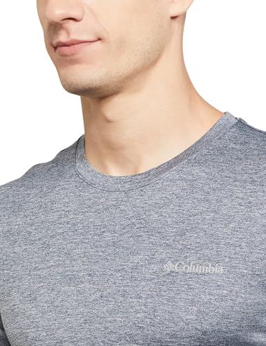 Image of Columbia Men Omni-Wick Hike Crew Hiking and Trekking Tshirt