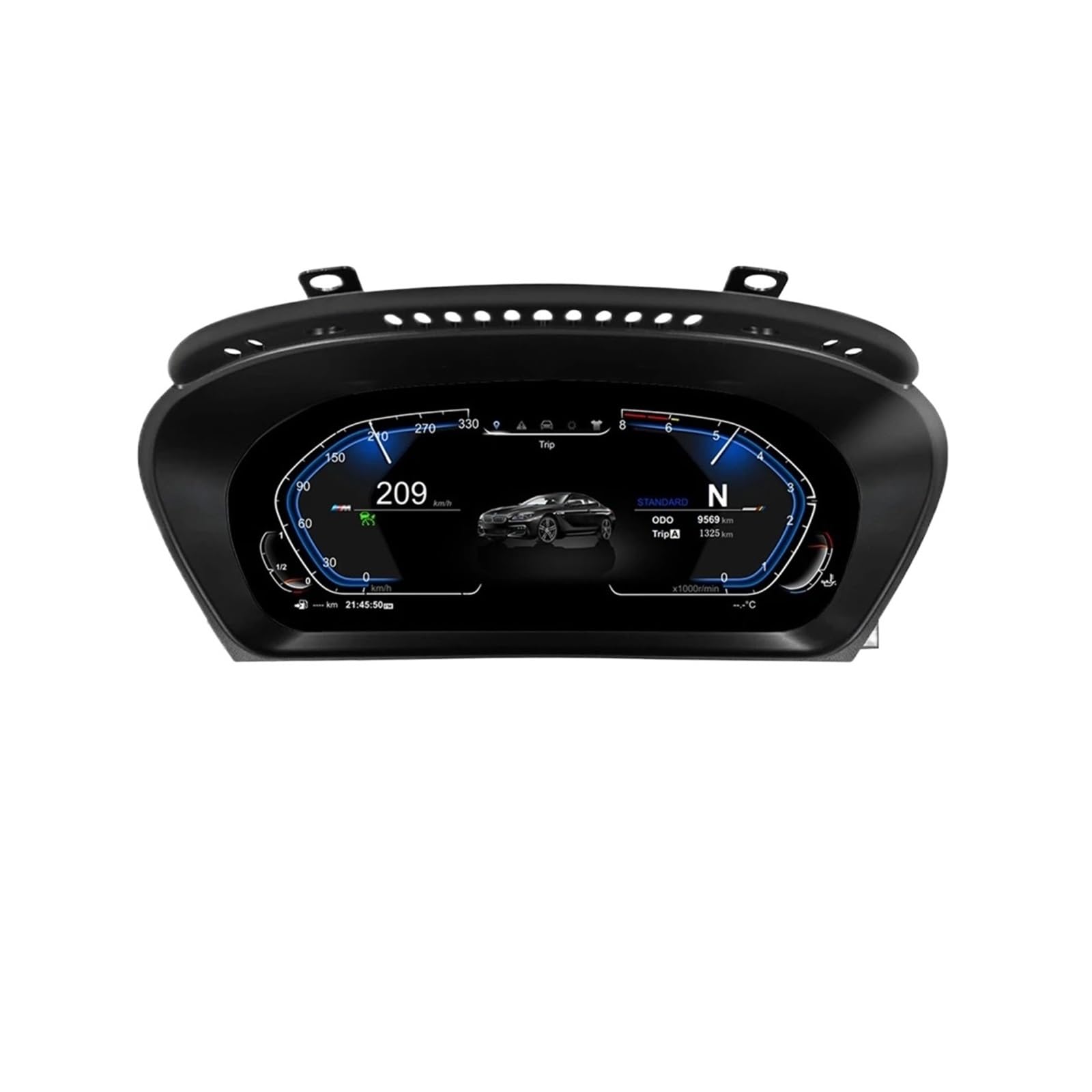 Instrumento digital BMW E60 E61 5 Series 2003-2010 con panel de instrumentos HUD y LCD 8