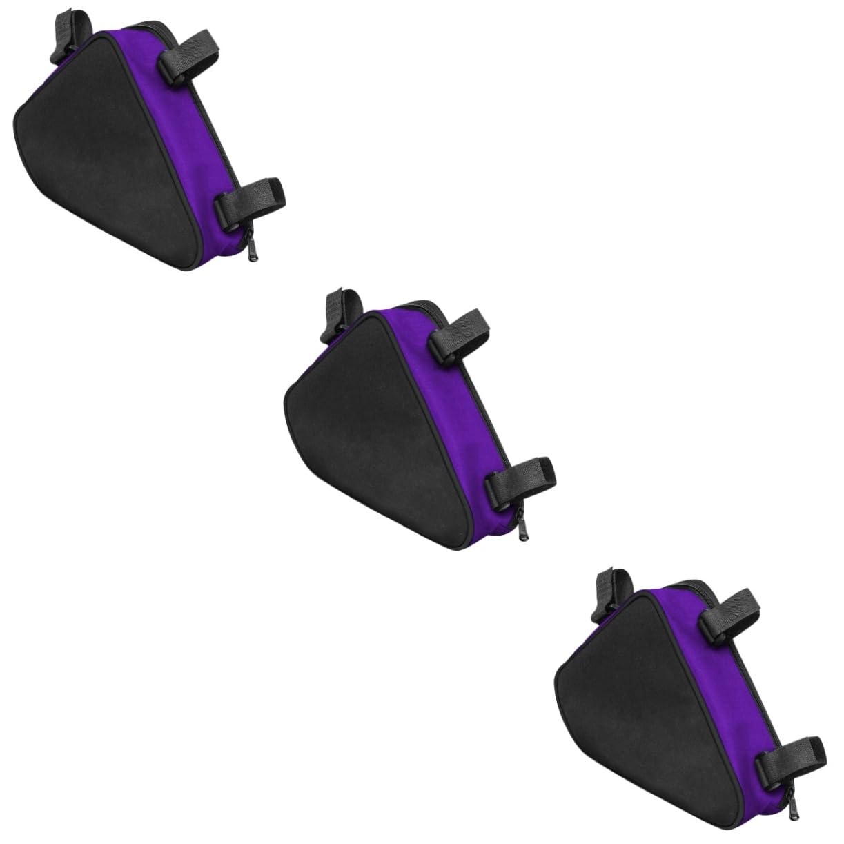 Toyvian 3piezas Bolsa para Bicicleta De Montaña Accesorio Multifuncional Gran Capacidad Bolsa De Marco para Almacenaje De Herramientas y Objetos Personales para Uso Diario y Bicicleta