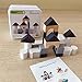 ELKeyko Enfants Puzzle en Bois Domino Tangram Jouets Développement d'apprentissage Education Intelligence Enfants Jeux interactifs Jouets avec boîte de Vente au détail (Color : 3)