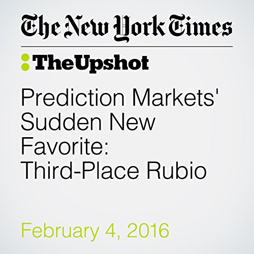 Prediction Markets' Sudden New Favorite: Third-Place Rubio cover art