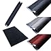 Rapid Teck® Türmatte Fußmatte Schwarz 90cm x 120cm Fußabtreter Schmutzmatte Schmutzfangmatte Türvorleger Matte
