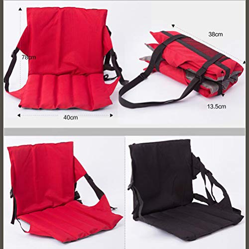 LIOOBO almofada dobrável para assento de encosto dobrável multifuncional, cadeira de descanso para l