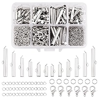 Beadthven - Lot De 148 Fermoirs Coulissants En Métal - Plusieurs Brins