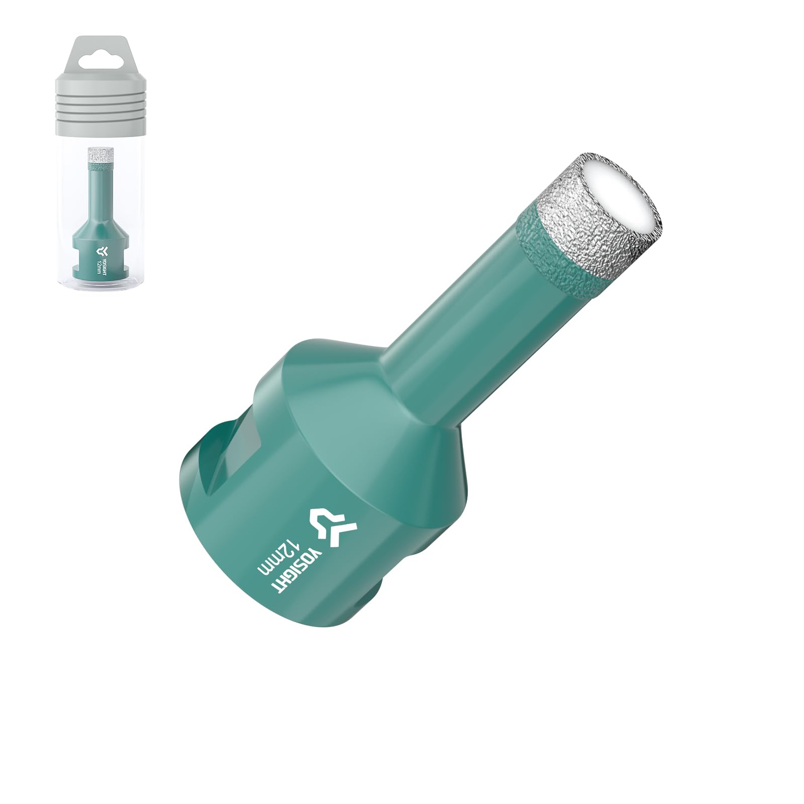 1/2 Inch (12mm) Diamond Hole Saw for Porcelain Tile & Glass