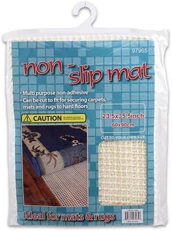 Multi-Purpose Non-Slip Rug & Carpet Mat Pad 23.5" x 35.5" for 2' x 3' rugs