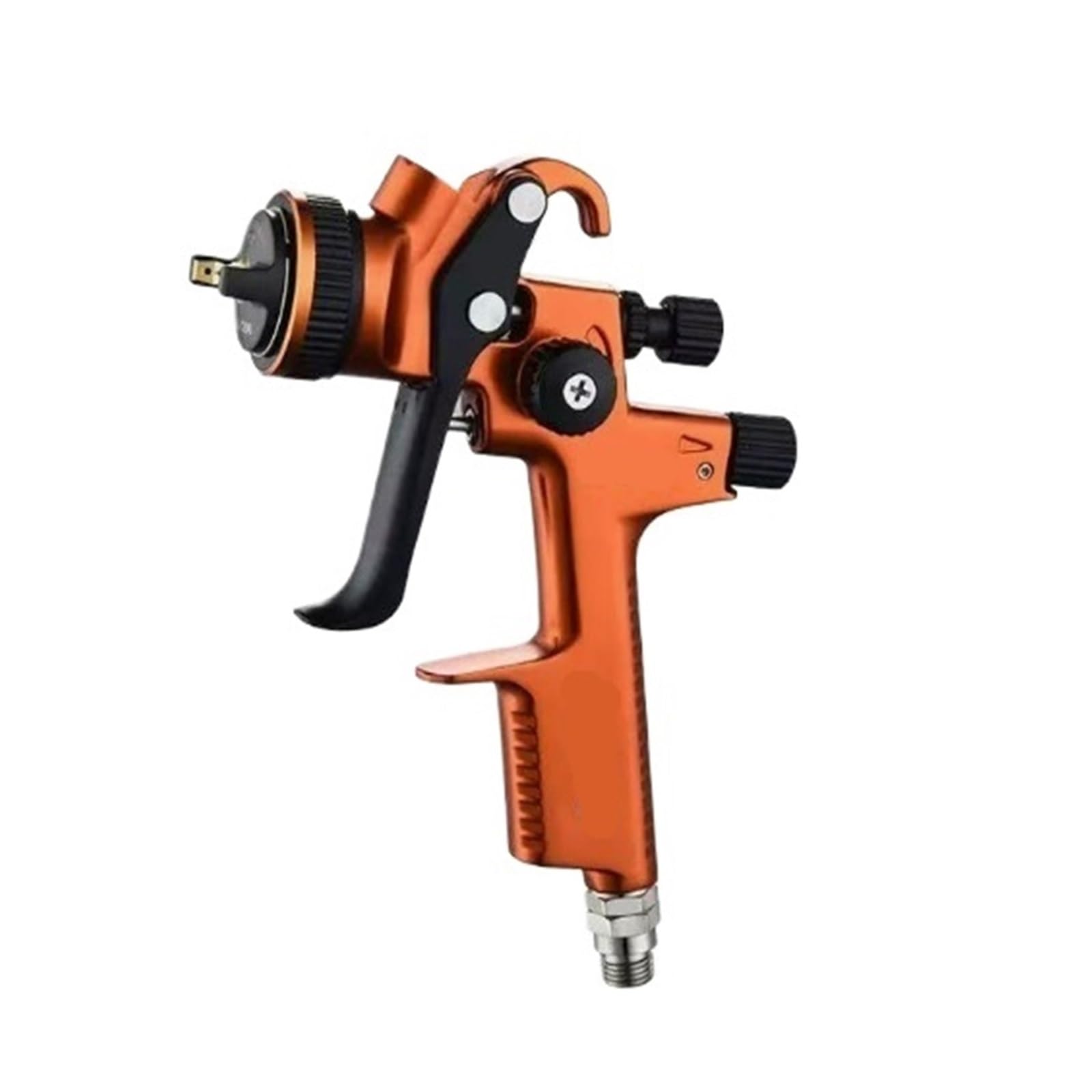 Pistola pulverizadora neumática con aerógrafo de pintura para retoque automotriz 8