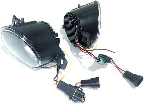 Miniatura 3 de Lámpara antiniebla LED de 6000k 3000LM compatible con Nissan X-trail T30 2003.10-2007.08, lámpara antiniebla de lente blanca de 20 W + luz de