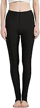 Sillictor Women's Rash Guard Leggings, Swim Tights, Long Pants, Multipurpose Swimwear, Compression Tights for Sports Swimming, UV Protection, Cooling Quick-Dry