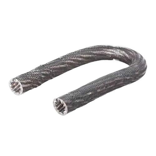 1M Stainless Steel Spiral Hollow Fin Heat Sink for Tubular Cooling - Efficient Heat Dissipation & Durable Devise(ID25mm height6mm)
