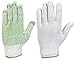 Produktbild VERDEMAX Unisex Baumwolle Gartenhandschuhe mit PVC gepunkteter Handfläche "Größe M"