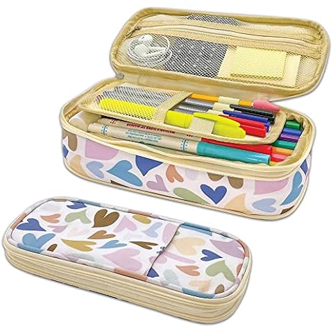 Teacher Created Resources Hearts Pencil Case Cover