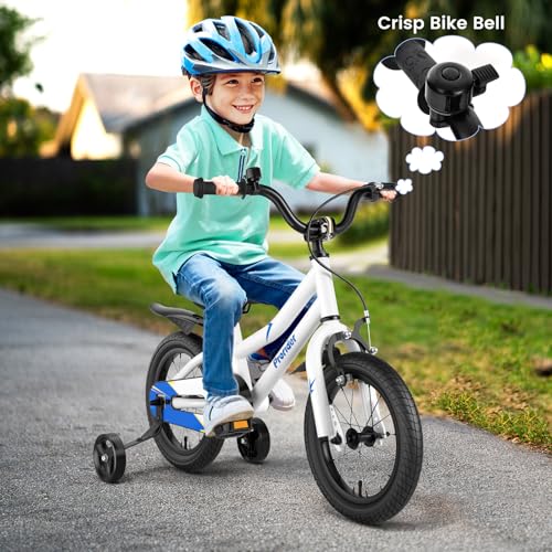 Image of BABY JOY Kids Bike, 12 14 16 18 Inch Boys Girls Bike for 3-8 Years w /Training Wheels, 20 Inch Children Bicycle for 8+ Teens w /Kickstand, Handbrake, Coaster Brake & Removable Basket, Sporty Bicycle