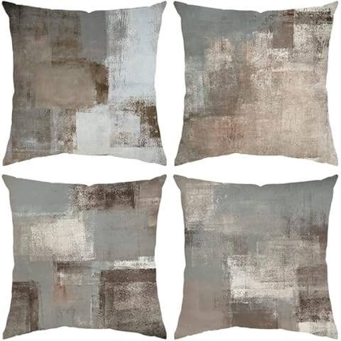 TIDWIACE Set of 4 Decorative Cushion Covers Cover