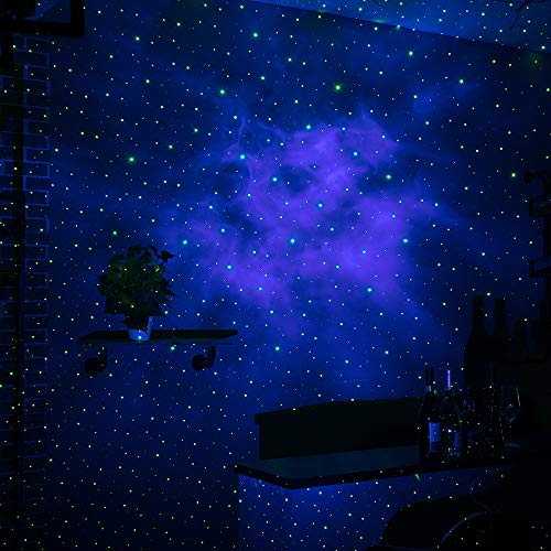 DECDEAL Star Projector Night Light Galaxy Projector com LED Nebula Cloud colorido Starry Sky Projeto