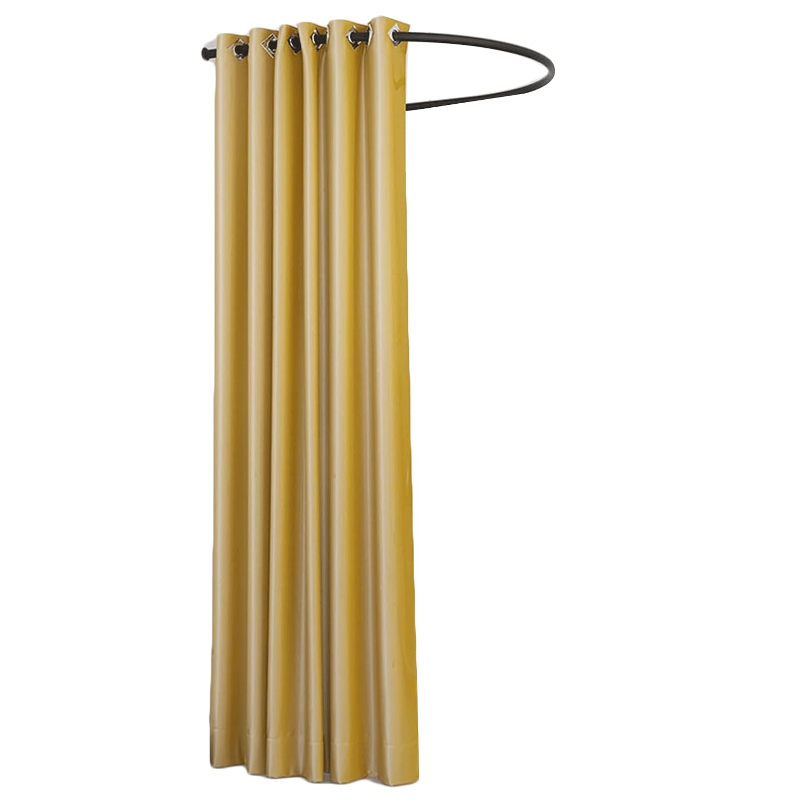 Barre de fer noire murale en U pour coin vestiaire et studio