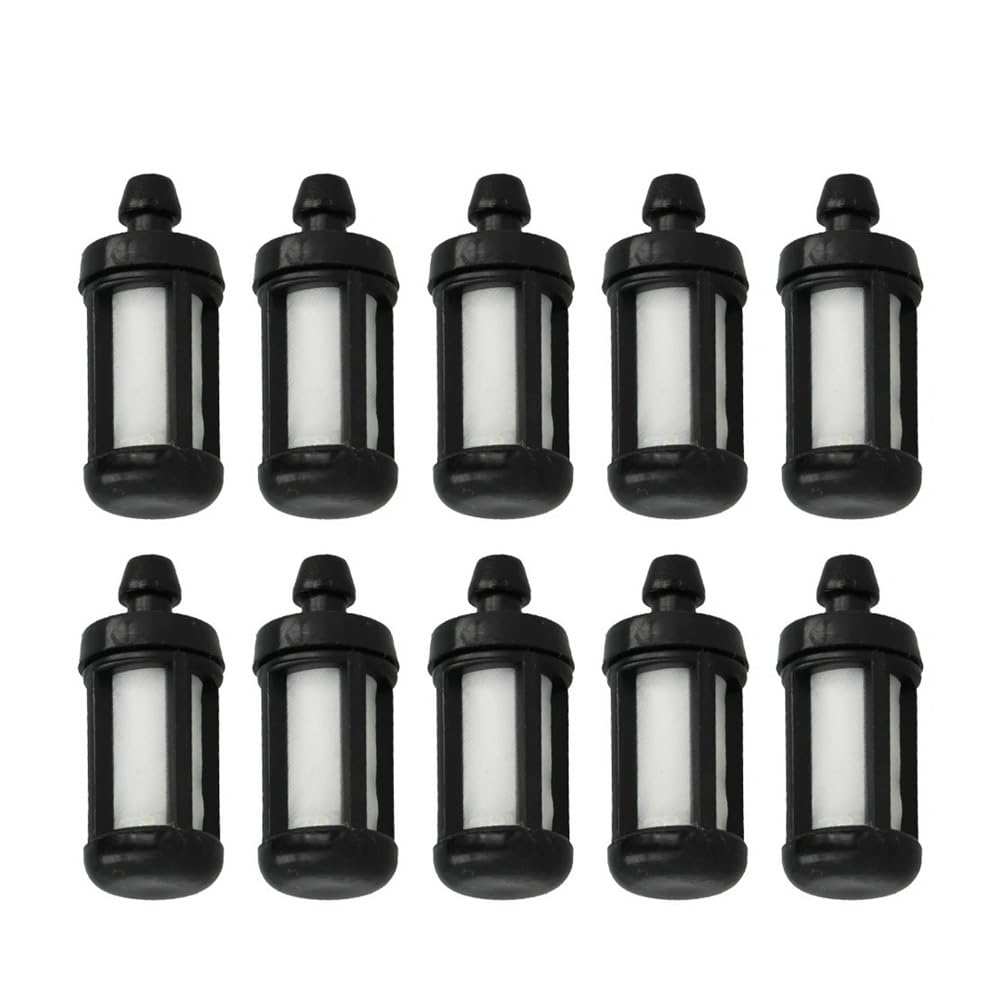 10 filtros de Combustible de 8,2 x 17 x 32 mm compatibles con Herramientas de jardín MS361, MS381, MS038, MS380, MS660, MS066 y MS260.