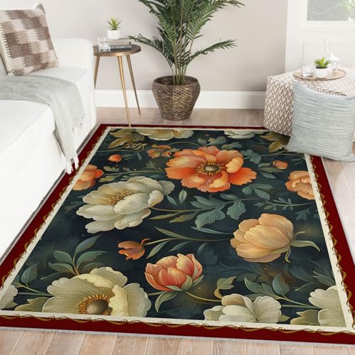 Moquette vintage de surface élégante et douce 120x170cm