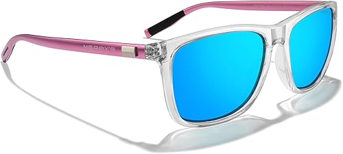 Miniatura 166 de MERRY'S S8286 Lentes de sol polarizados de aluminio, unisex, estilo de época, para hombres y mujeres 0c03 Marco negro/lente de espejo verde/patillas