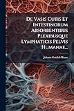 de Vasis Cutis Et Intestinorum Absorbentibus Plexibusque Lymphaticis Pelvis Humanae...