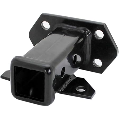 Quick Products QP-HS5839 Bolt-On Receiver Tube - 2", Black