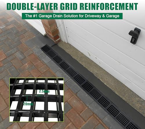 Canaux de drainage robustes classe B125 évacuation eau terrasse - 3