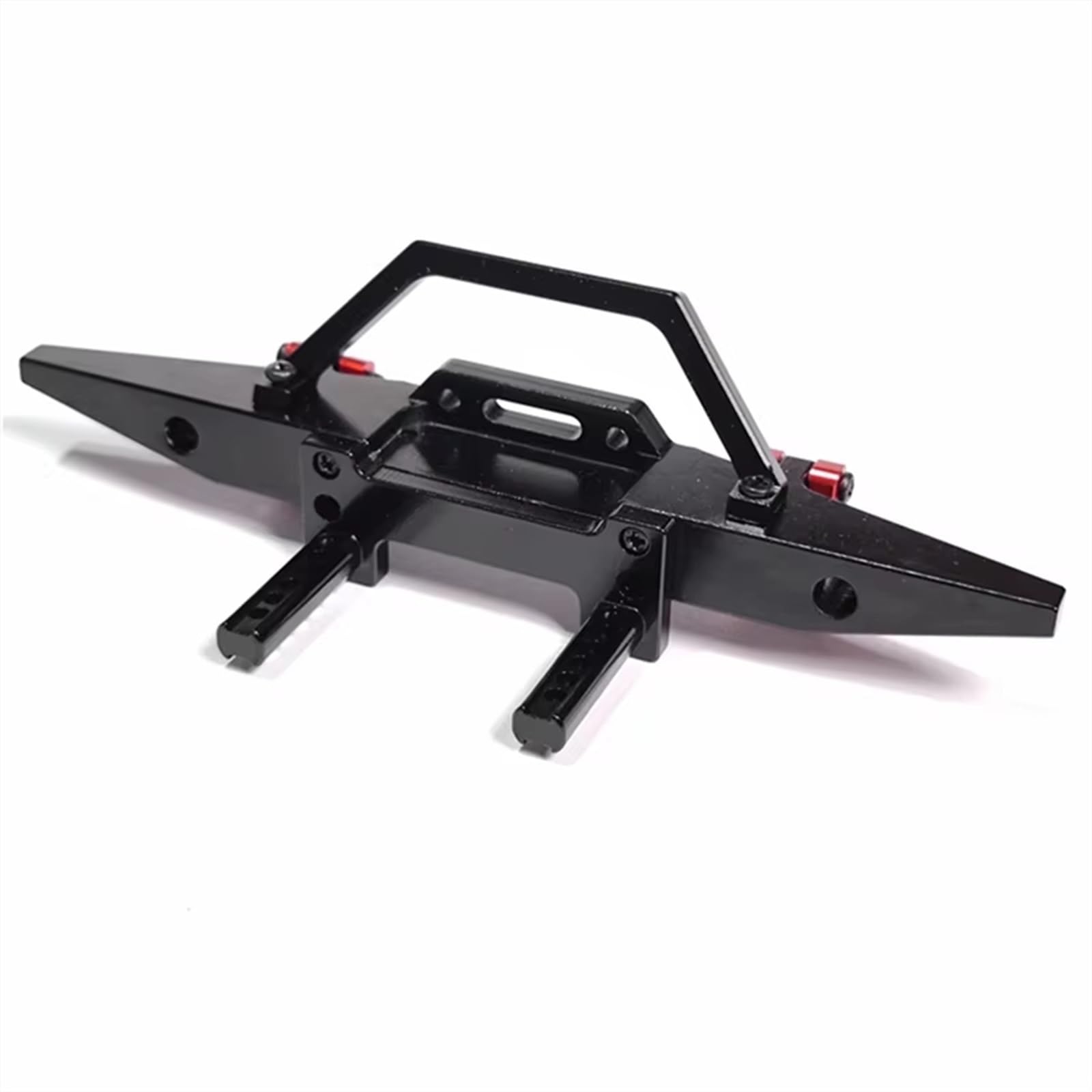 Paraurti RC per MN128 Paraurti Anteriore E Posteriore Metallo per Auto RC 1/10 con Gancio di Traino