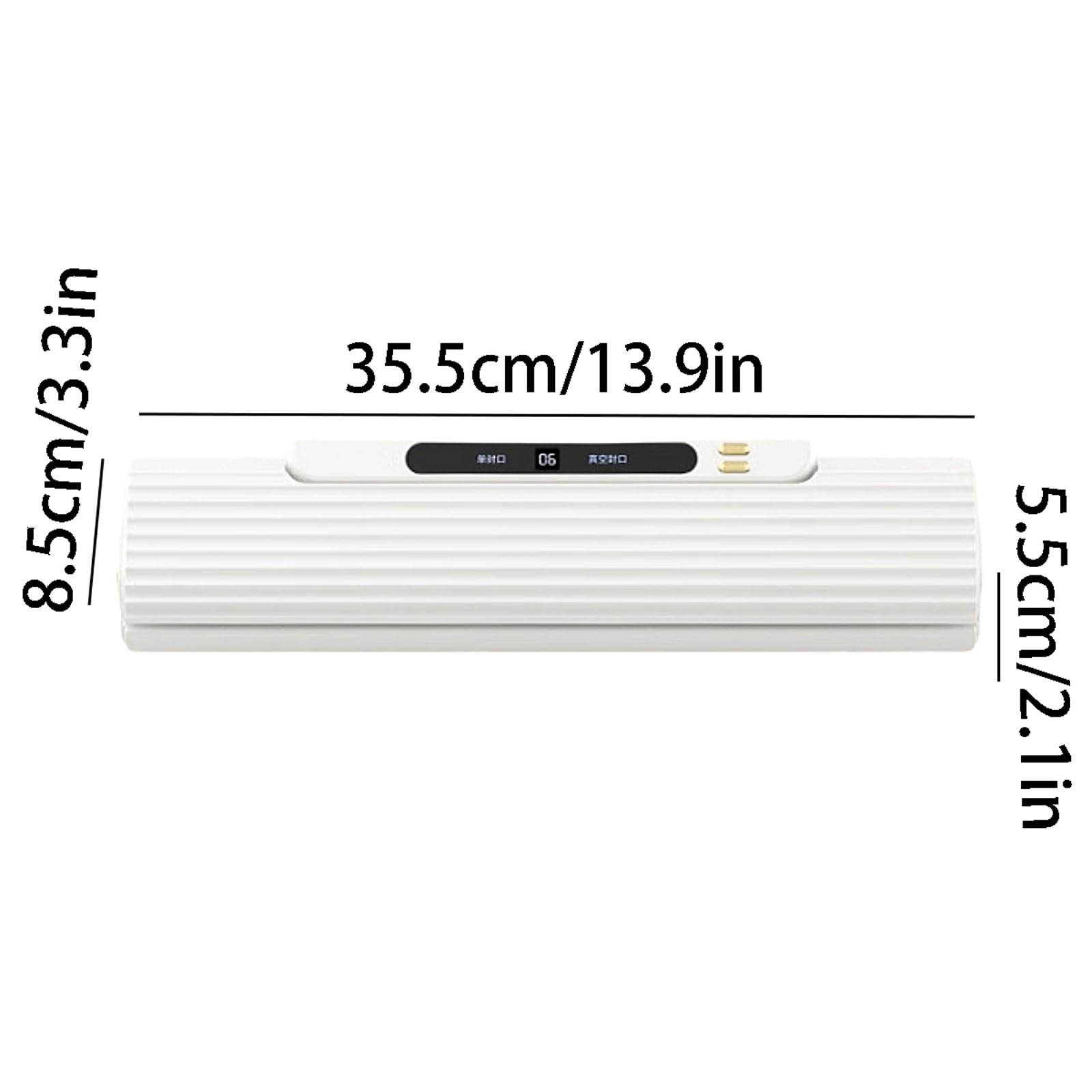 Selladora al vacío portátil y compacta, ideal for la cocina del hogar(Wei)