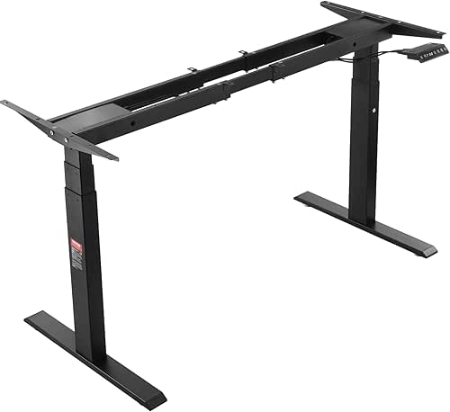 VEVOR Standing Desk Frame Dual Motor, Adjustable 26"-50.8" Height &