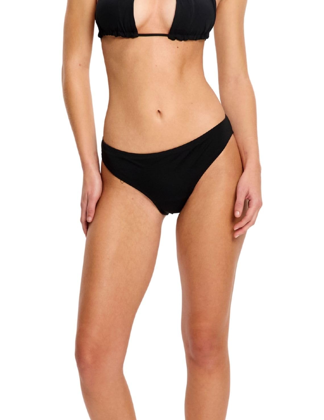 Modibodi Perioden-Bikini Damen Schwarz – Leicht Saugfähig 20 ml – Perioden-Bikinihose – Schwarz