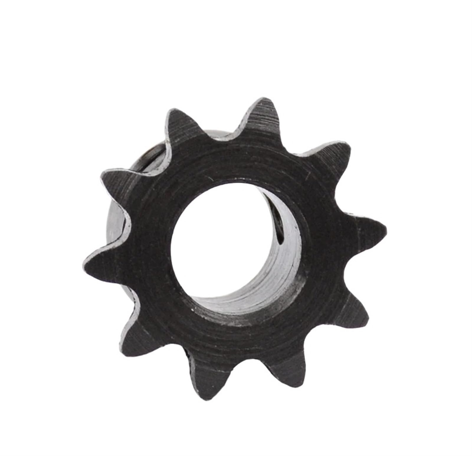 Bevel Gear Pinion Hardware Mechanical 1pcs 04C Chain Gear Steel 10 Teeth Industrial Sprocket Wheel with Top Wire Bore 5mm 6mm 8mm 10mm(6mm)