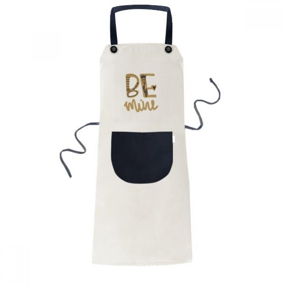 Tablier de cuisine anti-taches beige et noir avec poche de protection hommes femmes