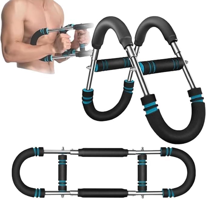 Shaker Twister - Entrenador de brazo, ejercitador de brazo giratorio, expansor de pecho ajustable, equipo de entrenamiento muscular de hombro, ejercitador de pecho, equipo de fitness en casa (20-60