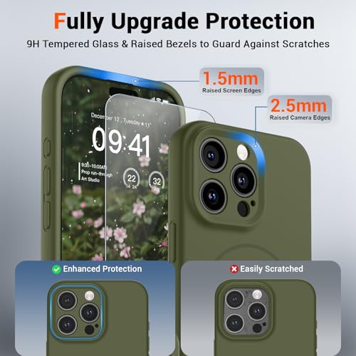 SUPFINE Silicone & Magnetic for iPhone 16 Pro Max Case - image 5
