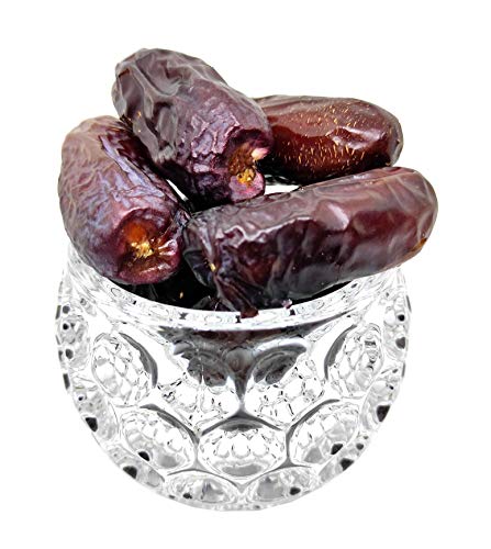 Image of Markstor Fresh Amber Dates - 1 Kg [500g x 2]- Premium Jumbo-Sized Dates from Madina, Saudi Arabia - Organic Dates [Khajoor /Khajur]