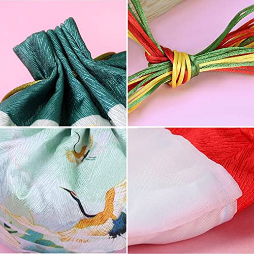 12 Bolsas Chinas de Brocado de Seda 12PCS Seda miniatura 4